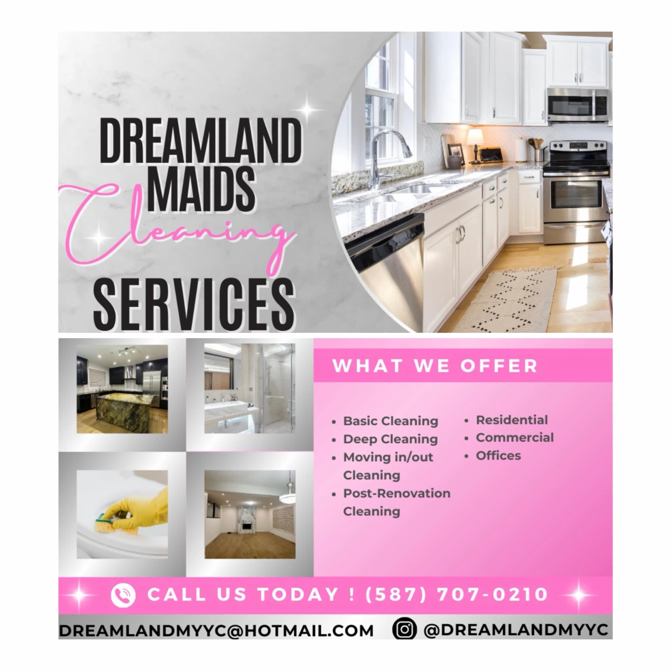 Cleaning Services (Dreamland Maids YYC)