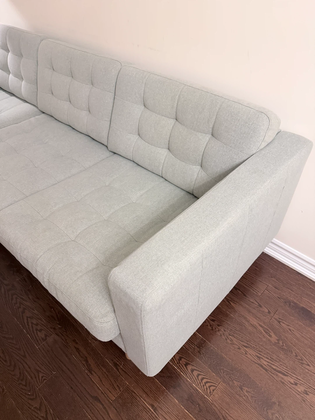 IKEA Sectional Sofa with Chaise - photo 3