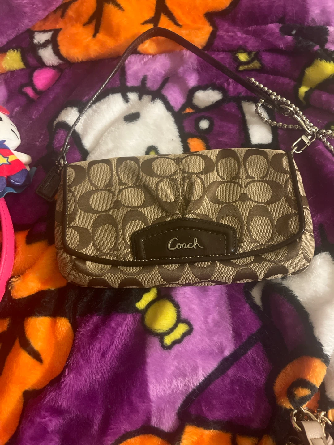 Vintage Coach Monogram Mini Purse