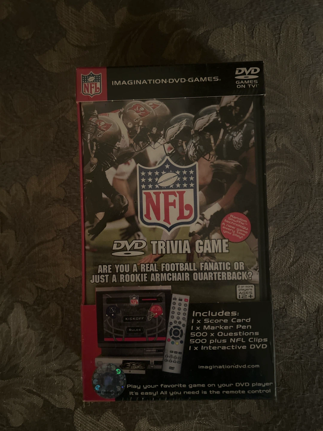 SEALED VINTAGE NFL DVD Trivia Game
