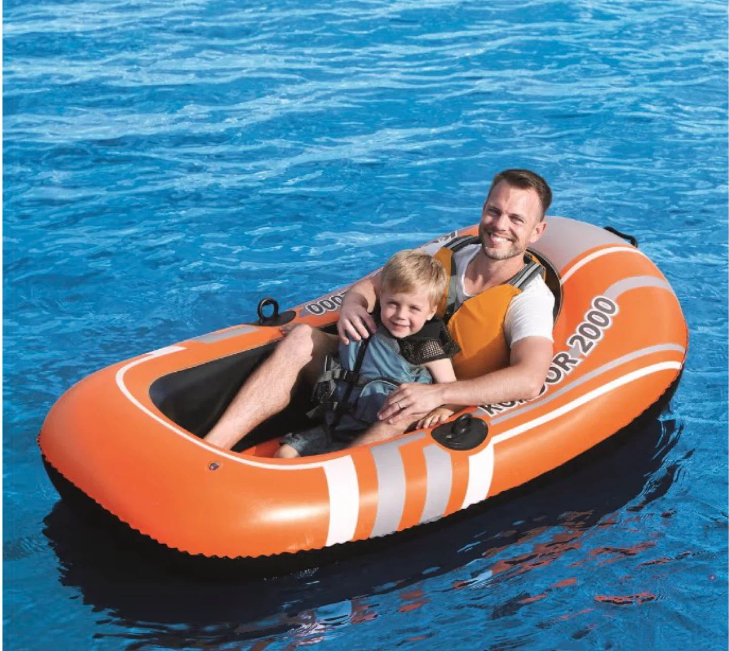 2 Person Inflatable Boat KONDOR 2000