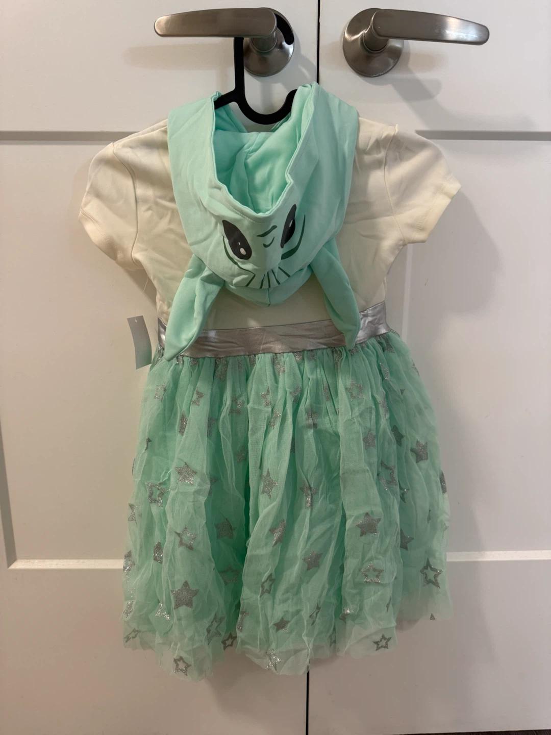 ✨Original star wars baby Yoda dress fits with mask - photo 3