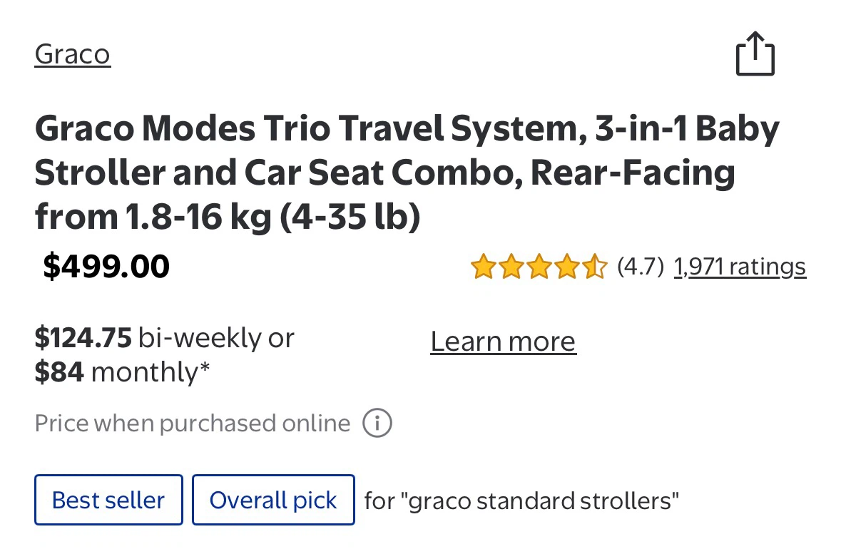 Graco Modes Trio Travel System (Brand New) - photo 3