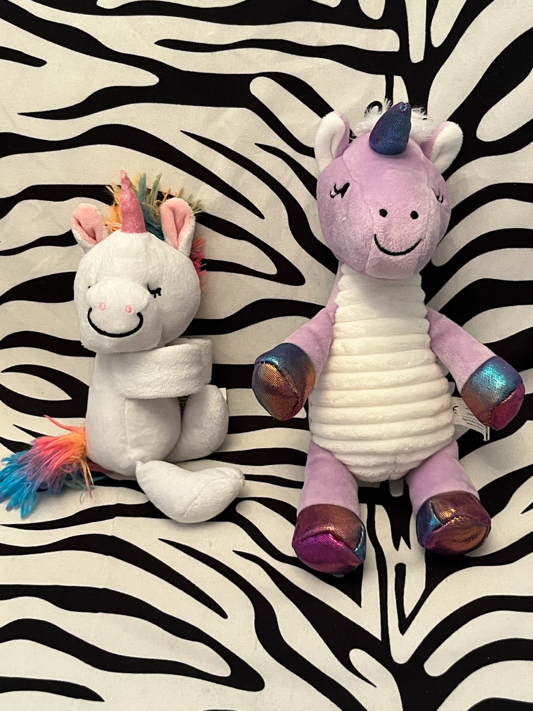 🦄 Lot of 2 Unicorn Plush Toys 🦄