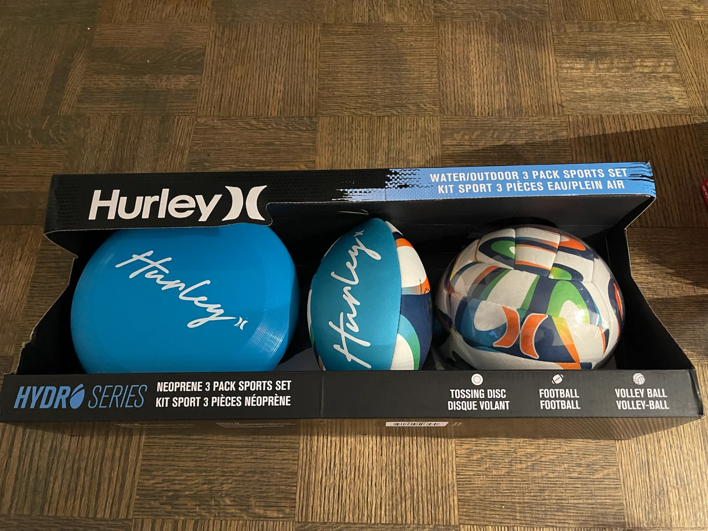 Hurley Hydro Series 3 Pack Neoprene Sports Set