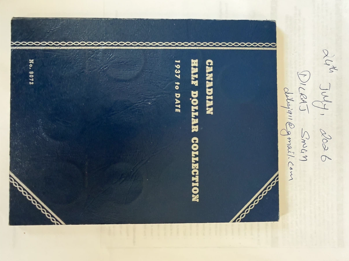 Canadian Half Dollars Collection 1937-1959