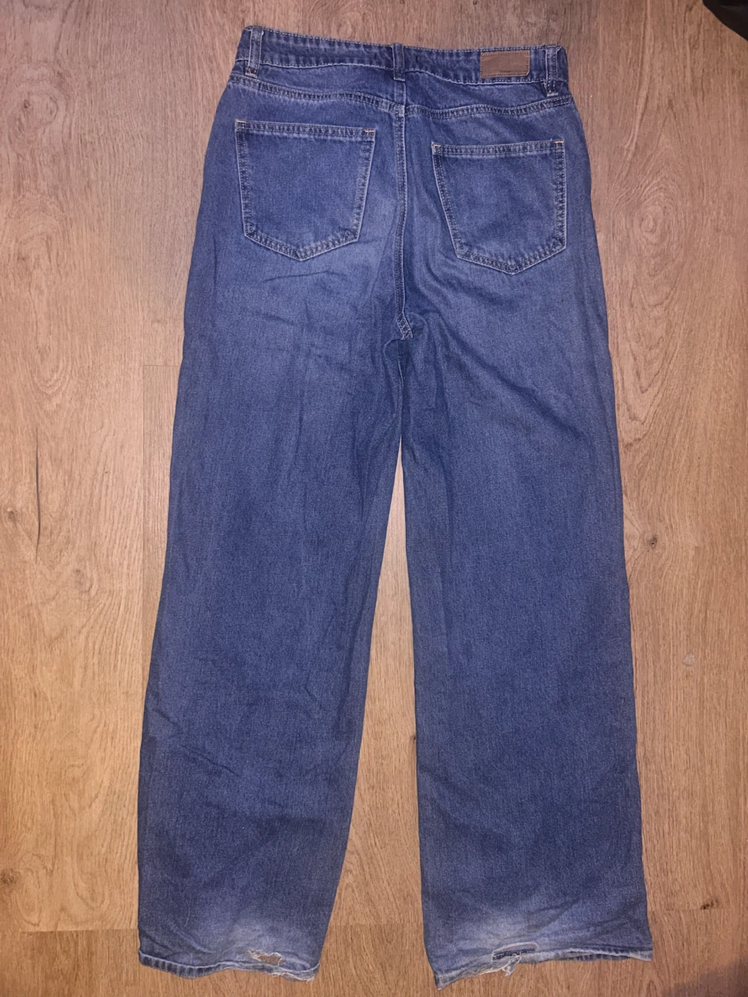 Blue Wide Leg Jeans - photo 2