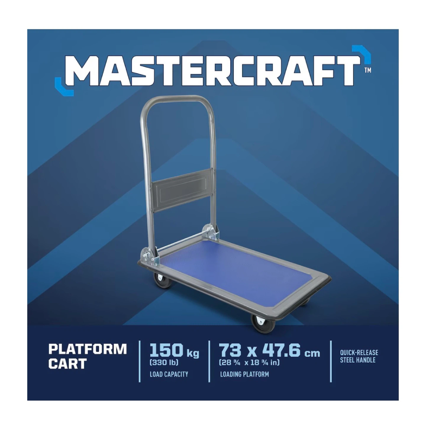Folding dolly, Foldable Platform Cart, hand cart 73 x 47.6 cm - photo 3