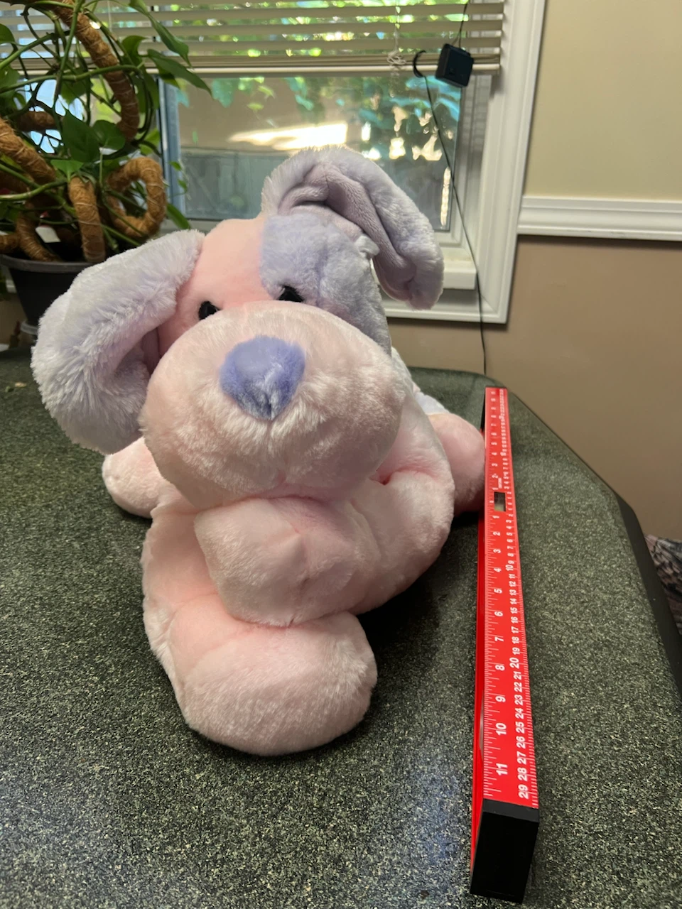 Pink and Purple Stuffed Dog - photo 3