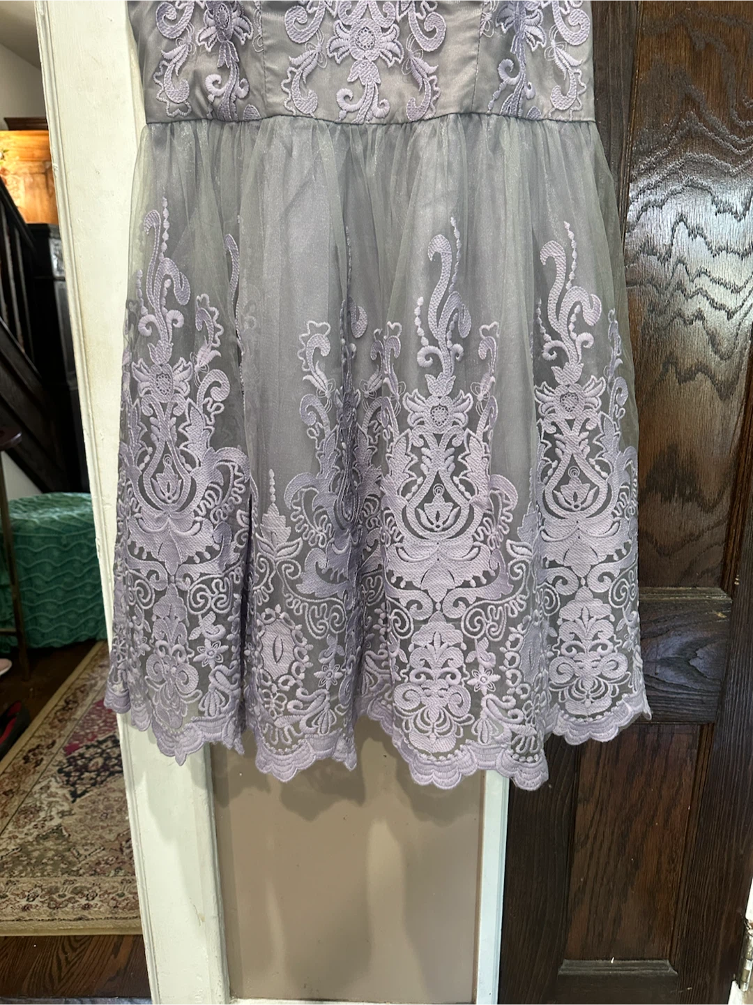 Chi Chi London Lavender Lace Dress - photo 3