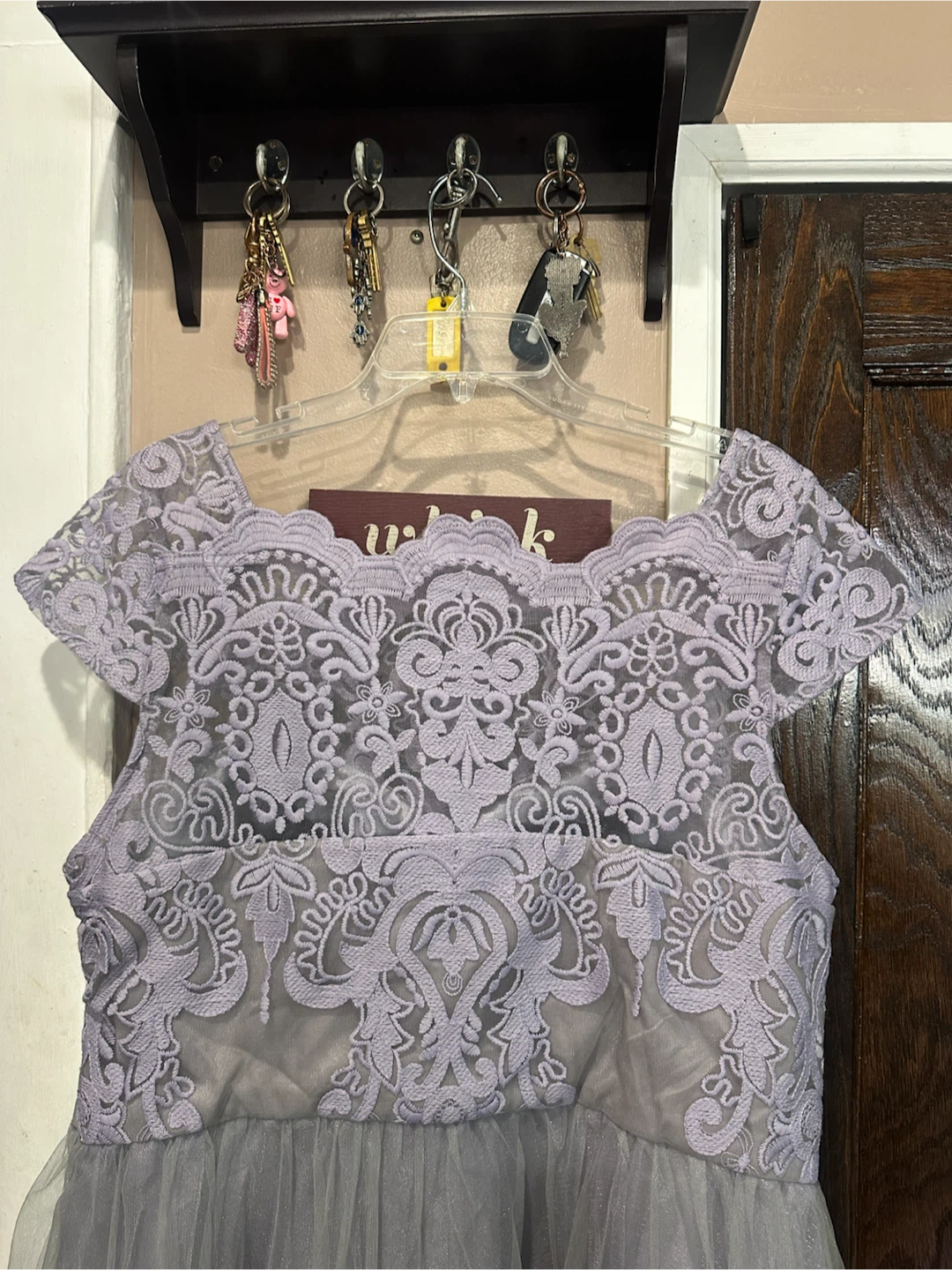 Chi Chi London Lavender Lace Dress - photo 5