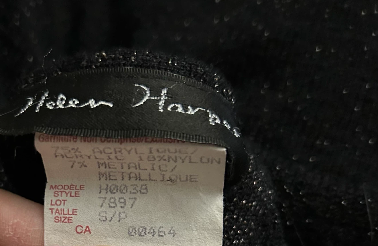 Helen Harper Black Tank Top Small - photo 4