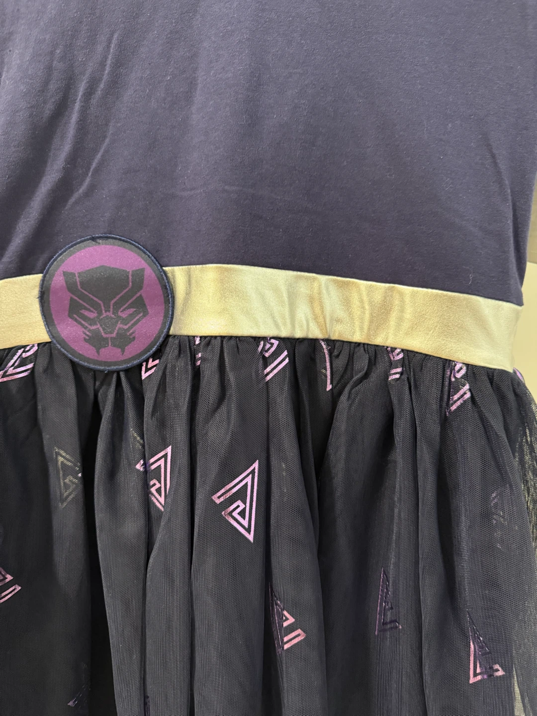 🦹🏻Star wars Black Panther Dress Up Costume with mask💜 - photo 2