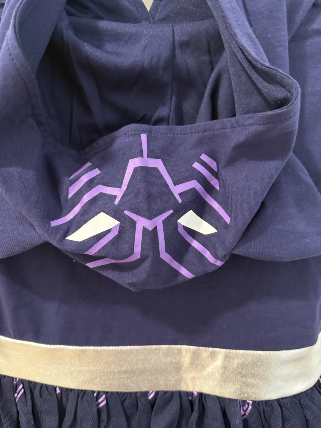🦹🏻Star wars Black Panther Dress Up Costume with mask💜 - photo 4