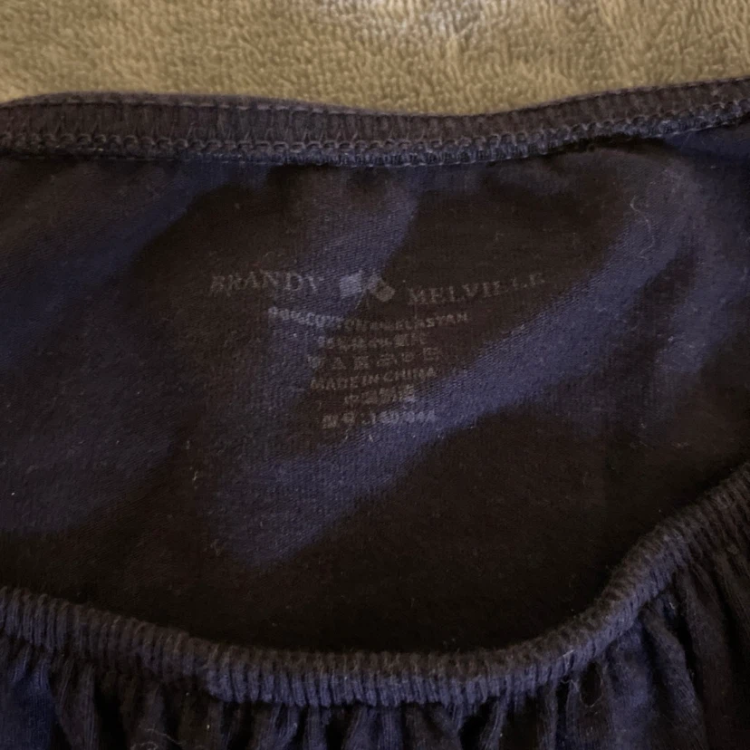 Brandy Melville Navy CaseyTop - photo 3