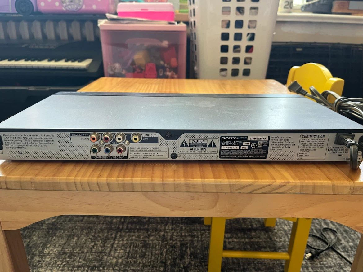 Sony DVP-NS77P DVD Player