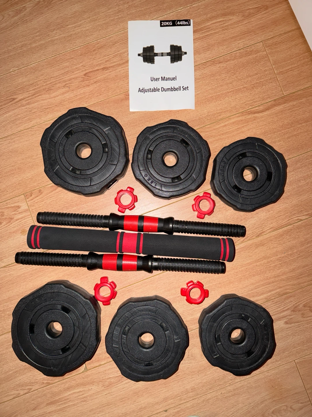 Adjustable Dumbbell Set 20KG (44lbs) - photo 2