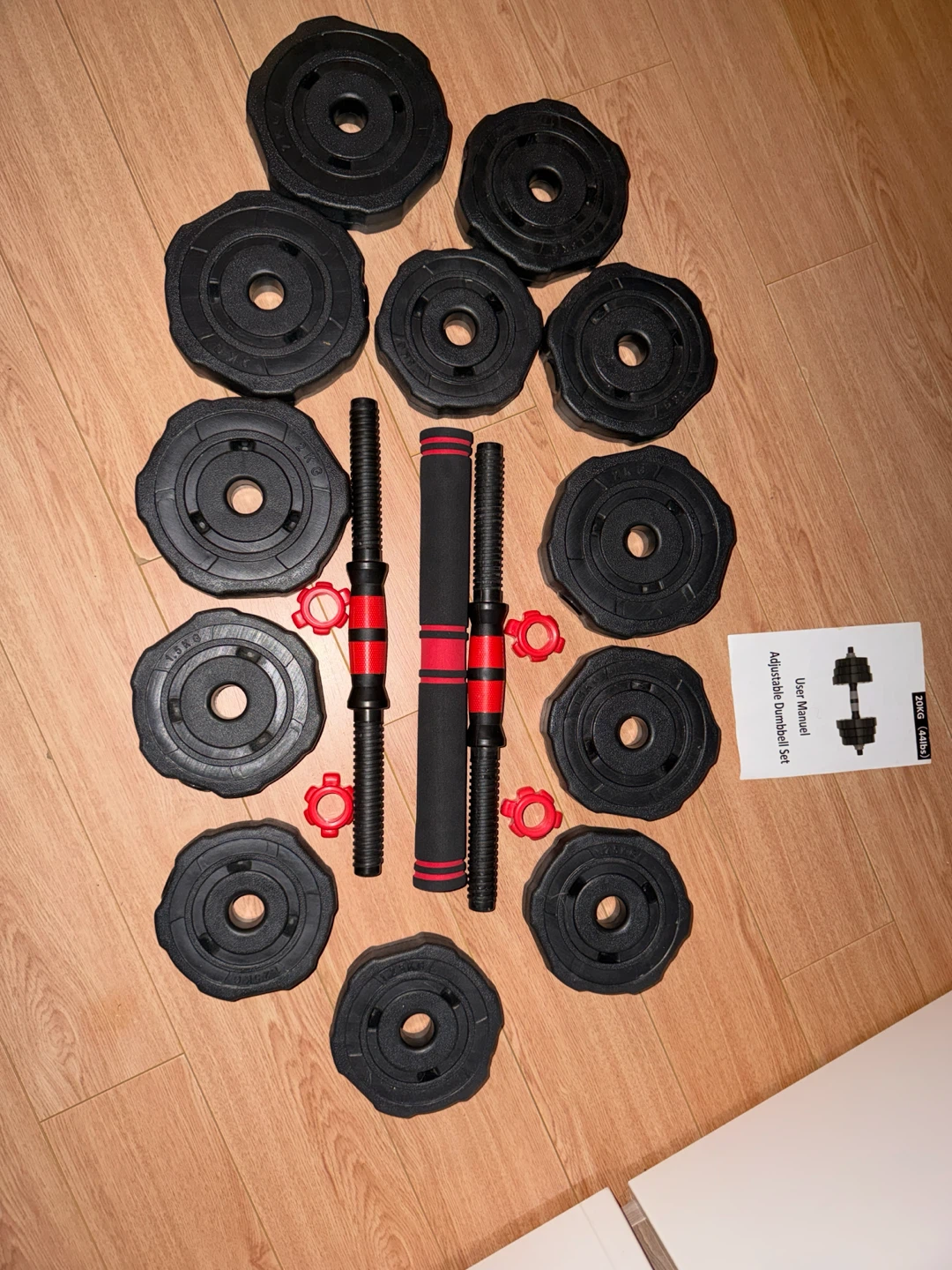Adjustable Dumbbell Set 20KG (44lbs) - photo 4