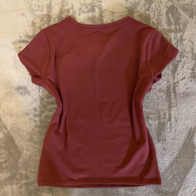 Hollister Burgundy T-Shirt Size S - photo 2