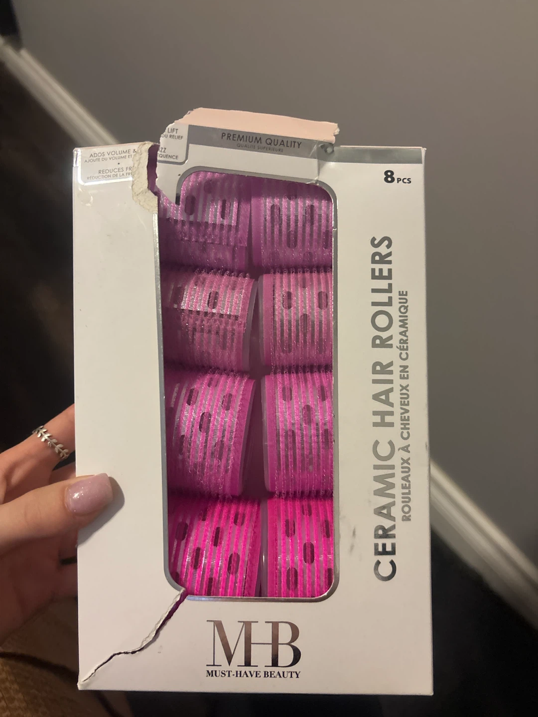 MB Must-Have Beauty Ceramic Hair Rollers - 8 Pcs