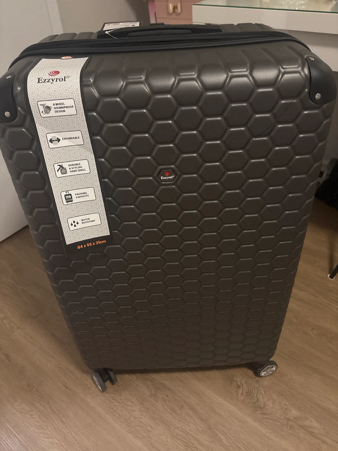 Ezzyrol Luggage - Expandable Hard Shell Suitcase