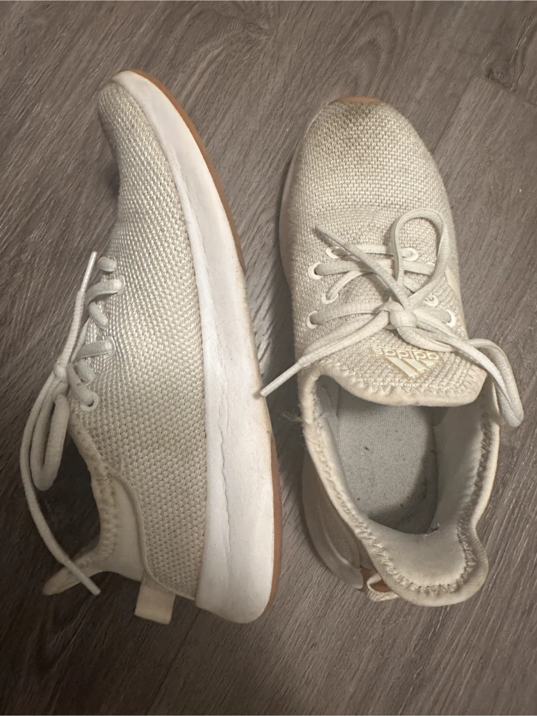 Adidas White Running Shoes - photo 2