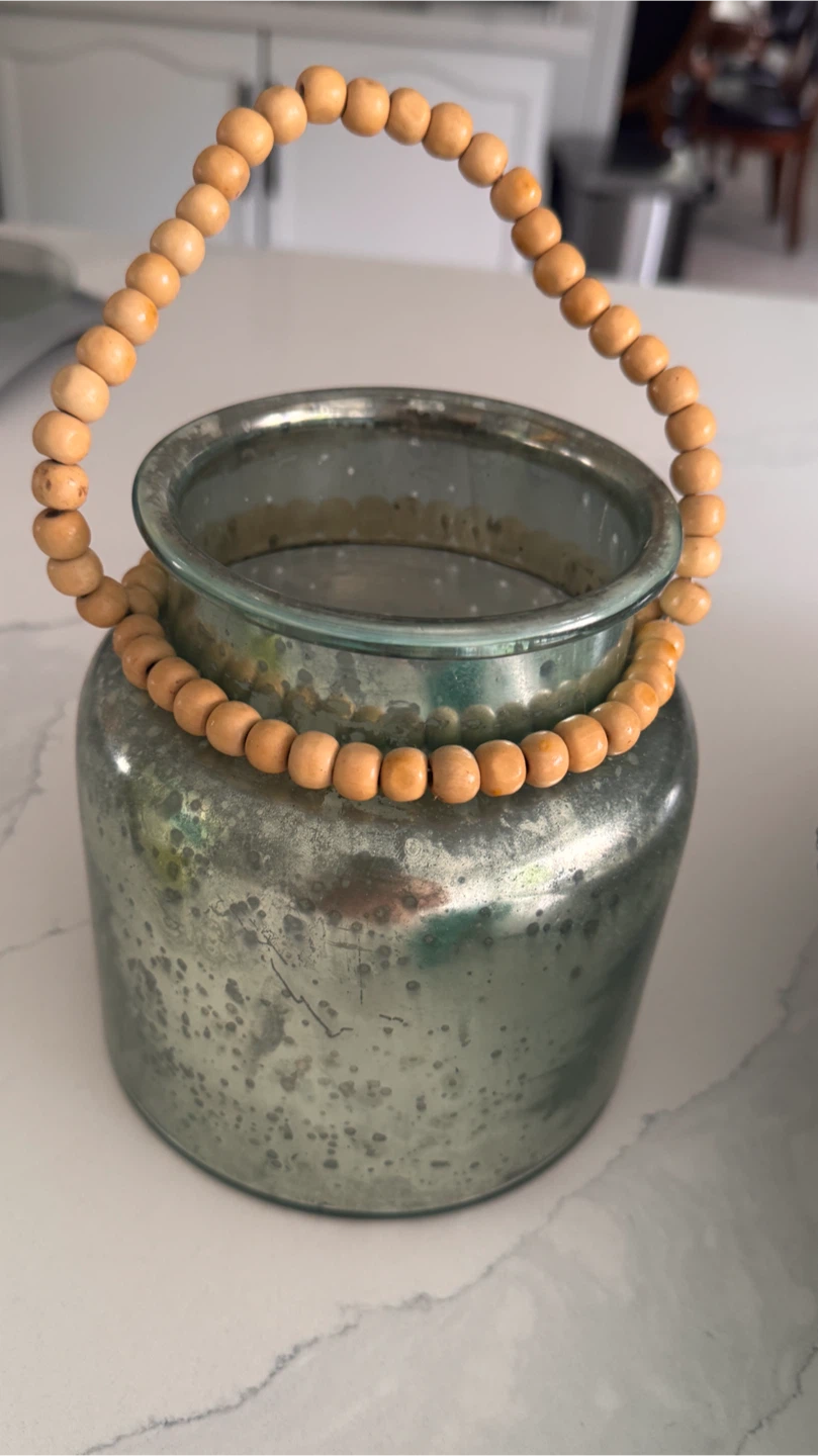 Decorative Vase with Marbled Finish - photo 2