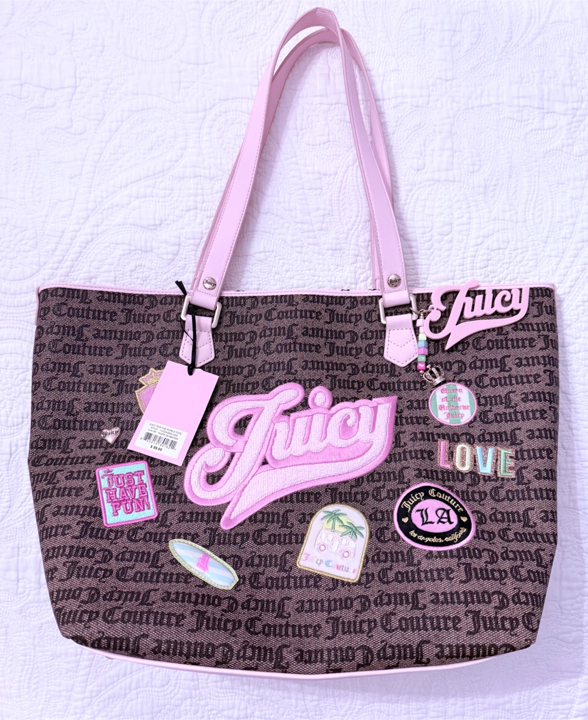 Juicy Couture Run the World Tote Bag - photo 2