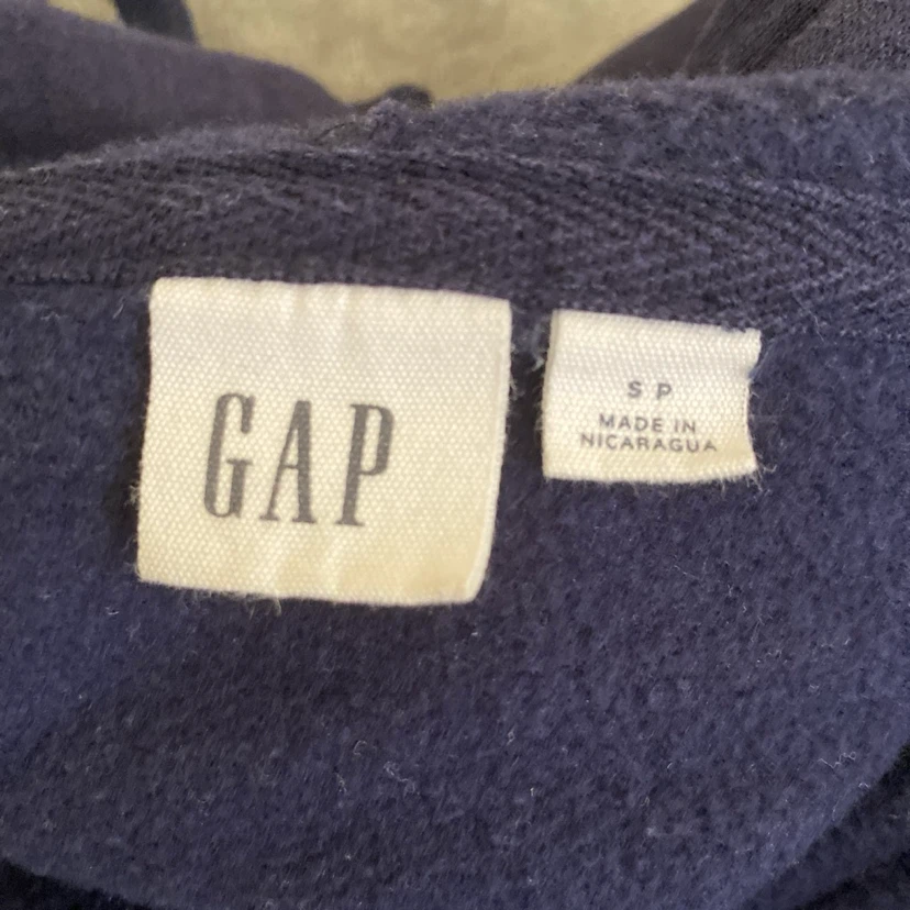 GAP Navy Blue Zip-Up Hoodie - photo 3