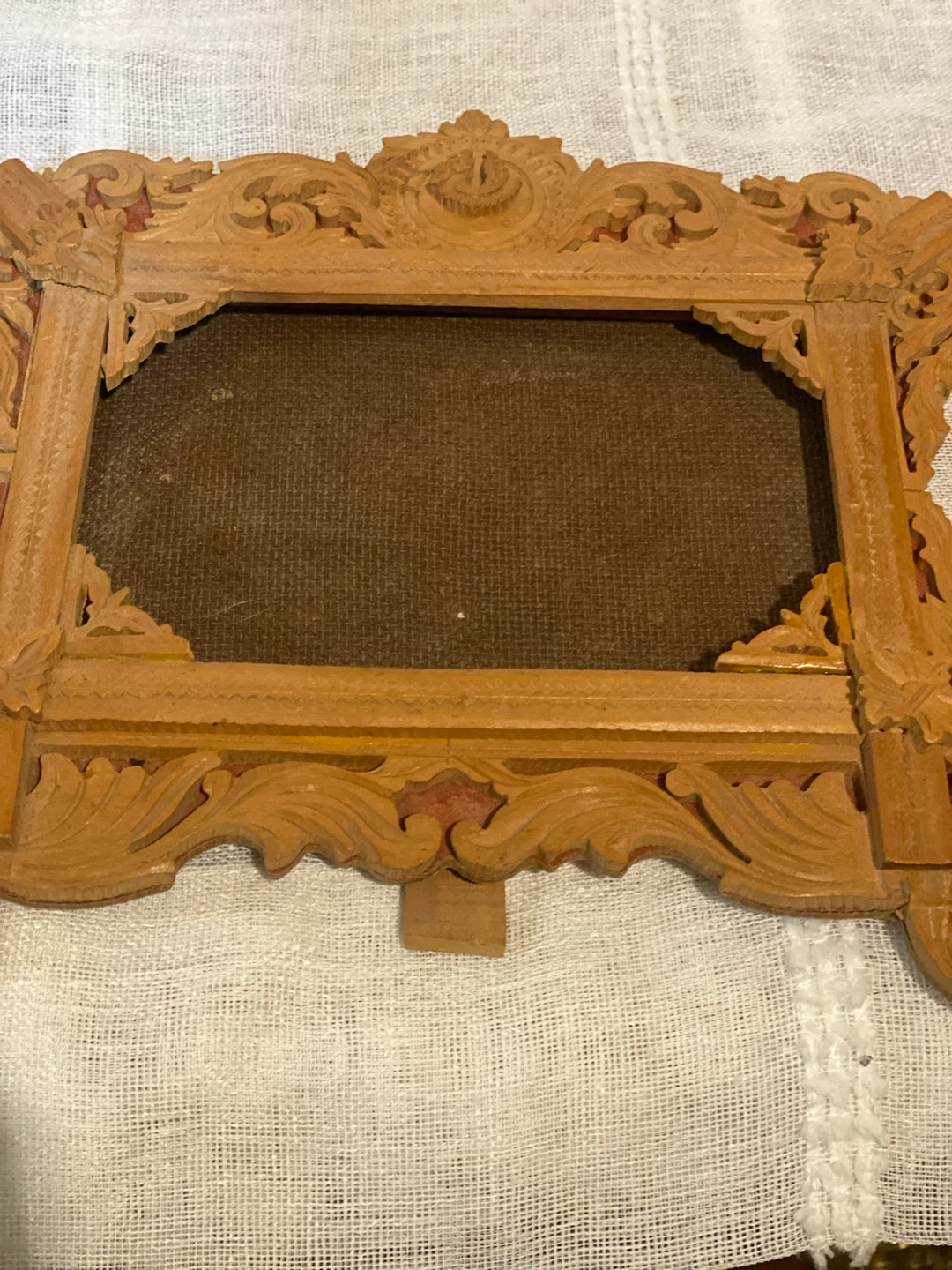 Vintage Ornate Wooden Photo Frame - photo 2