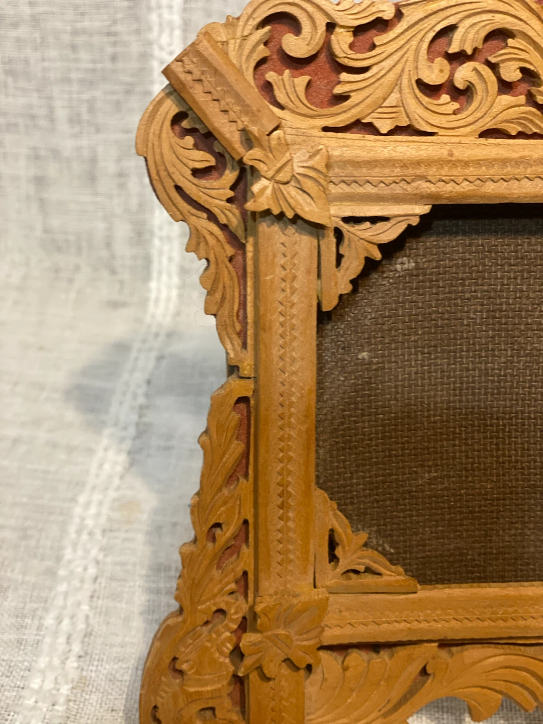 Vintage Ornate Wooden Photo Frame - photo 5