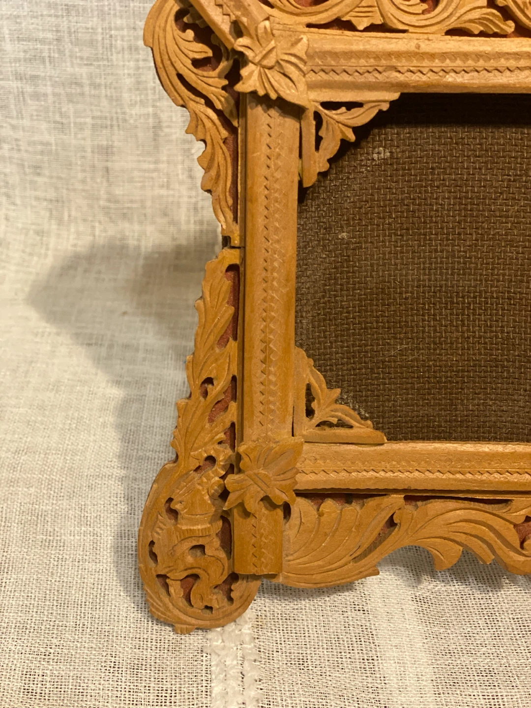 Vintage Ornate Wooden Photo Frame - photo 4