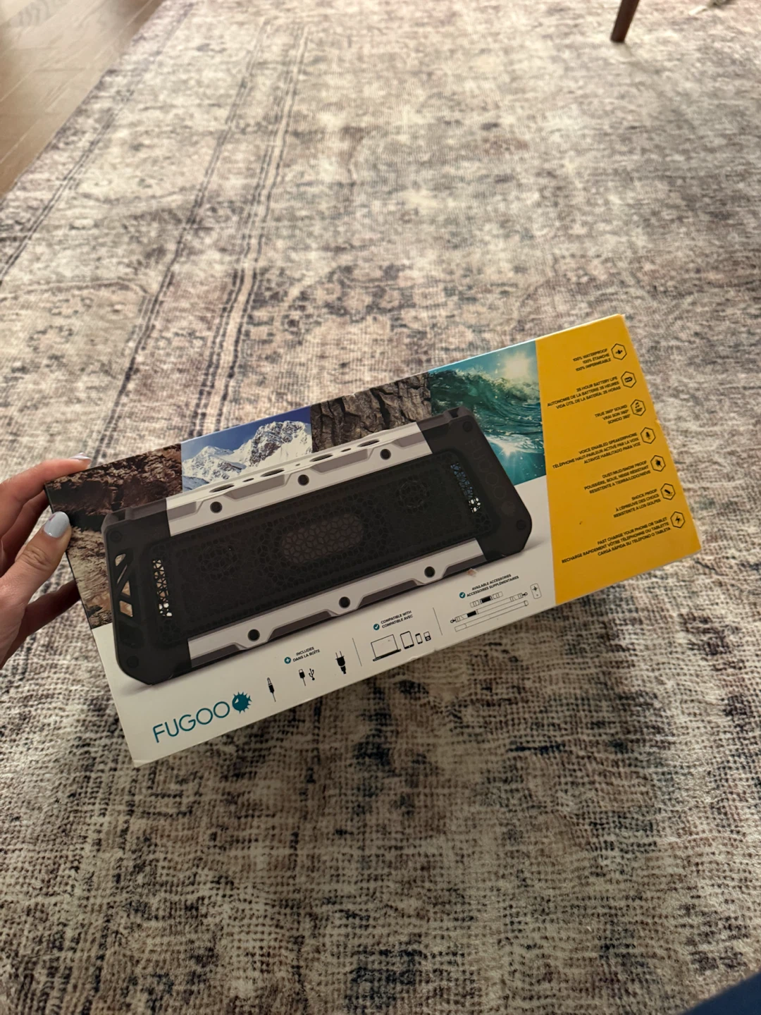 Fugoo Tough XL Bluetooth Speaker (100% Waterproof)