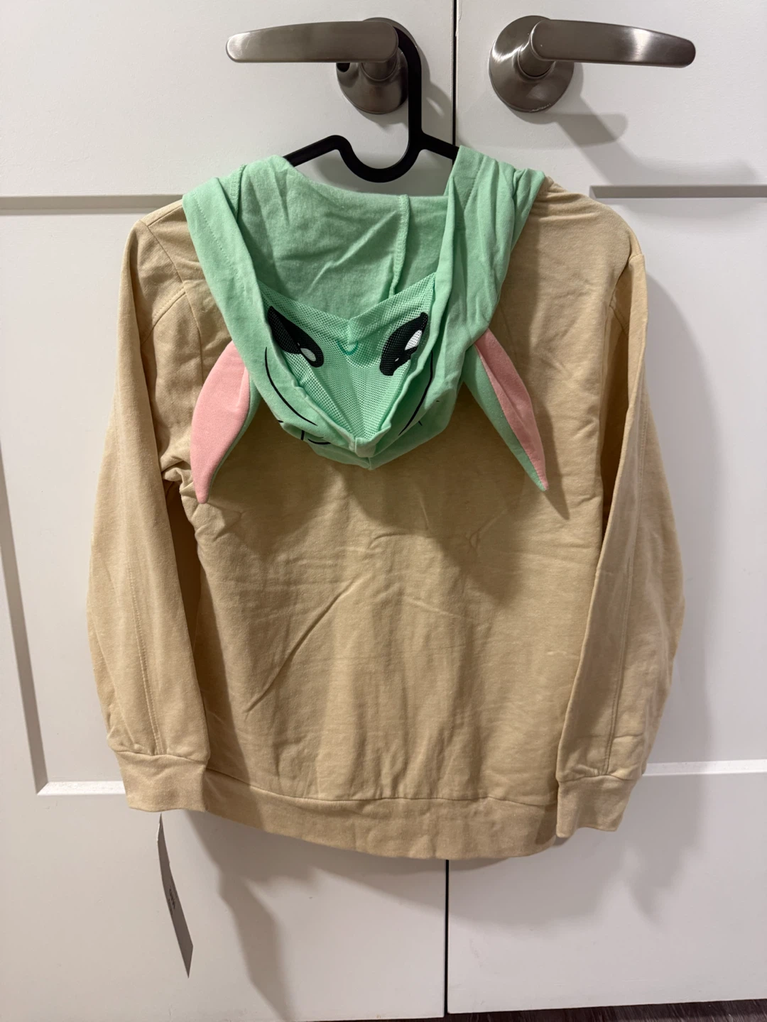 💚🌟 NEW WITH TAGS – Star Wars Grogu (Baby Yoda) Fleece Hoodie 🌟💚 - photo 3