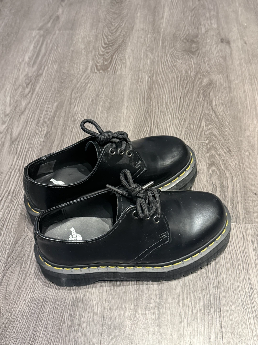 Dr. Martens leather Platform Shoes - photo 2