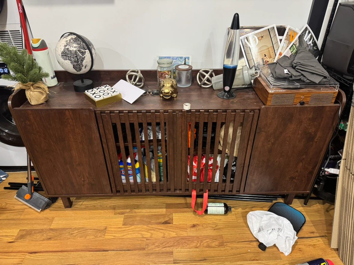 Mid-Century Modern Style Sideboard Cabinet