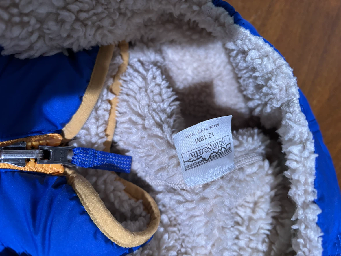 Patagonia Toddler Puffer Jacket - Blue/Teal - 2T - photo 3