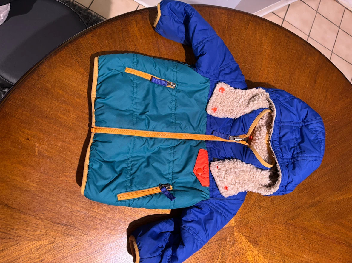 Patagonia Toddler Puffer Jacket - Blue/Teal - 2T - photo 4