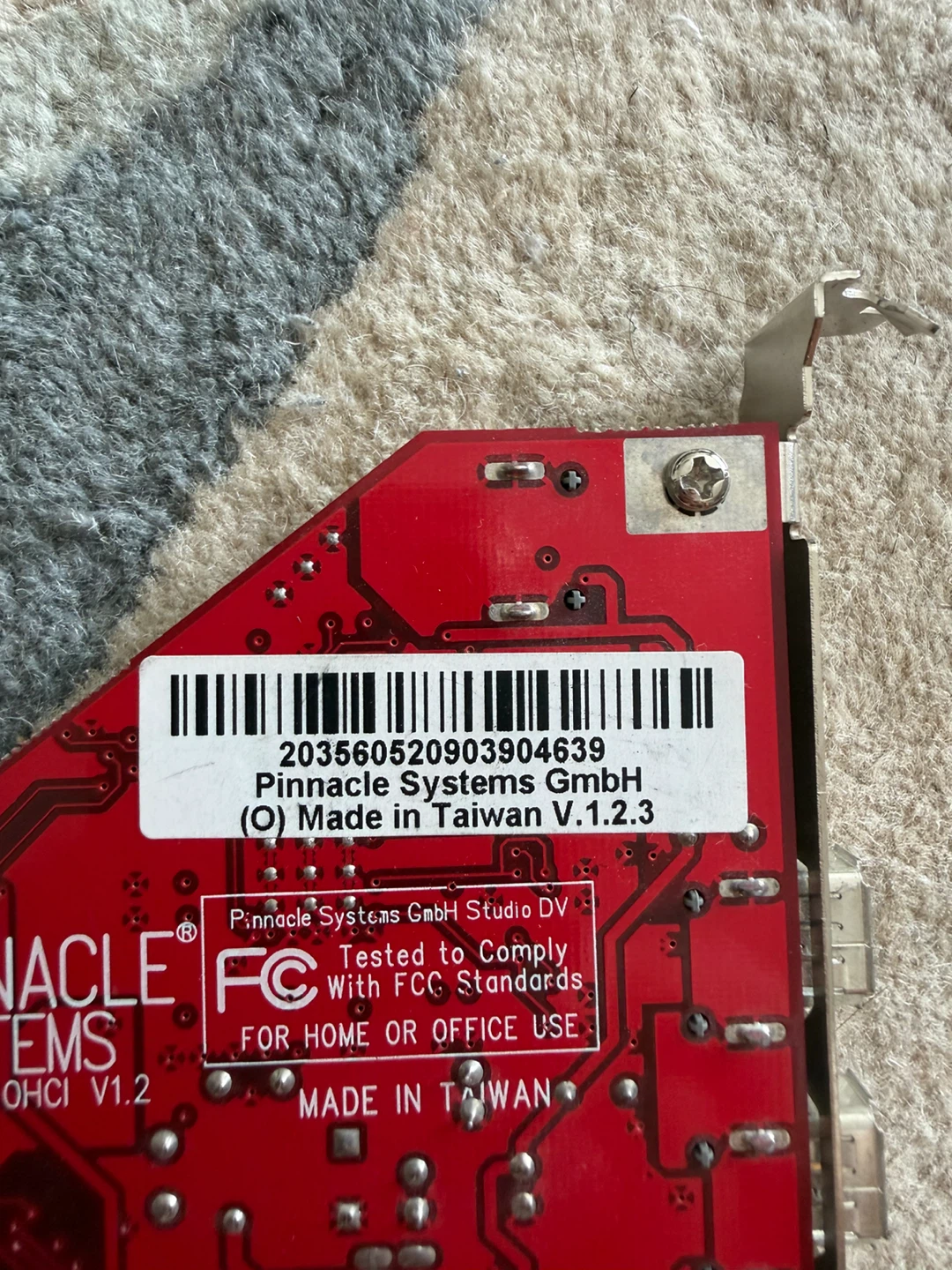 Pinnacle Systems DV 1394-400 FireWire Card V1.2.3 - photo 4