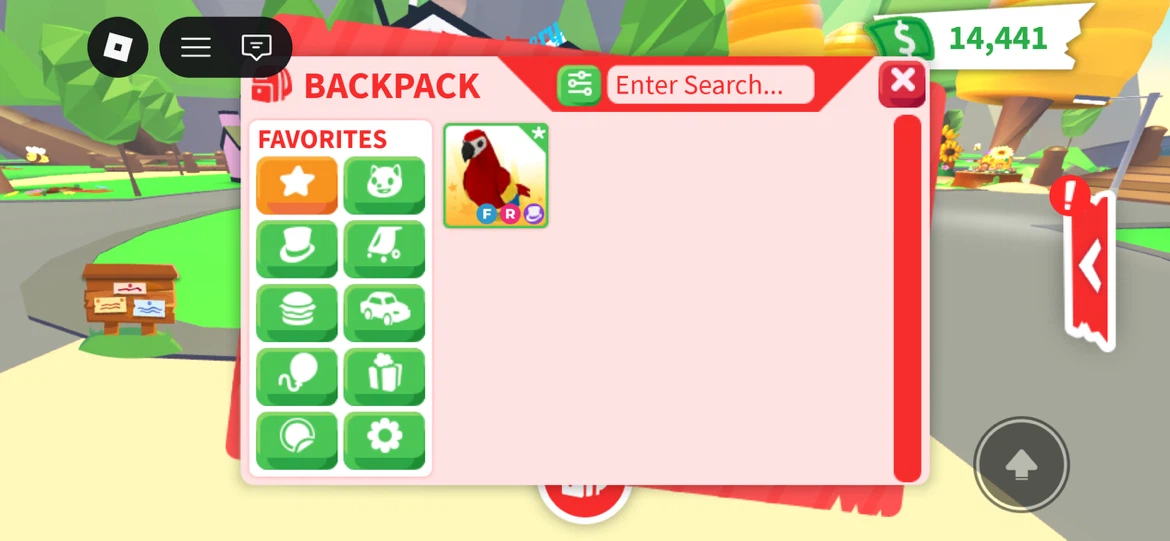 Adopt Me FR Parrot