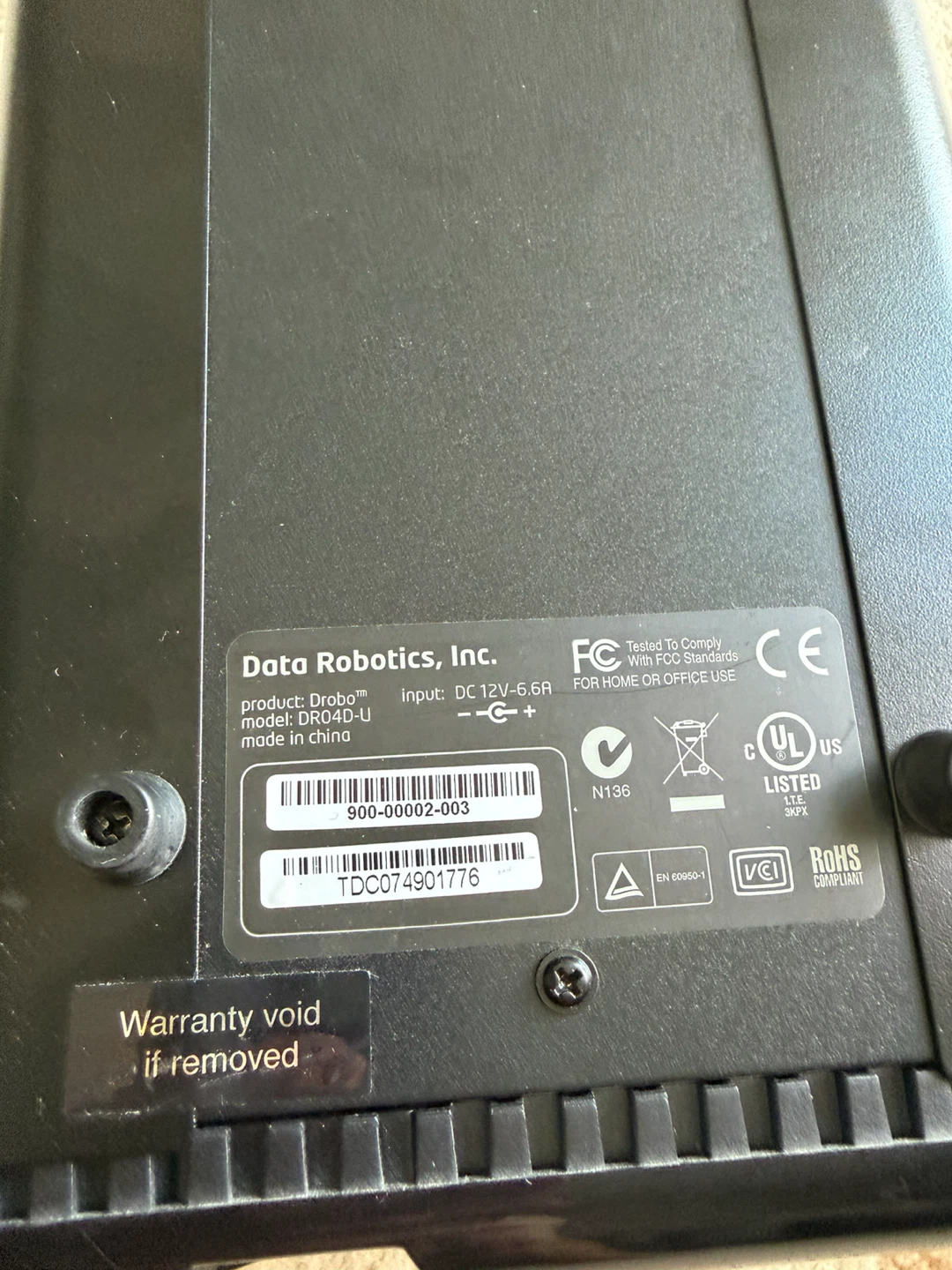 Drobo DR04D-U External Storage with 4×500GB HDDs - photo 4