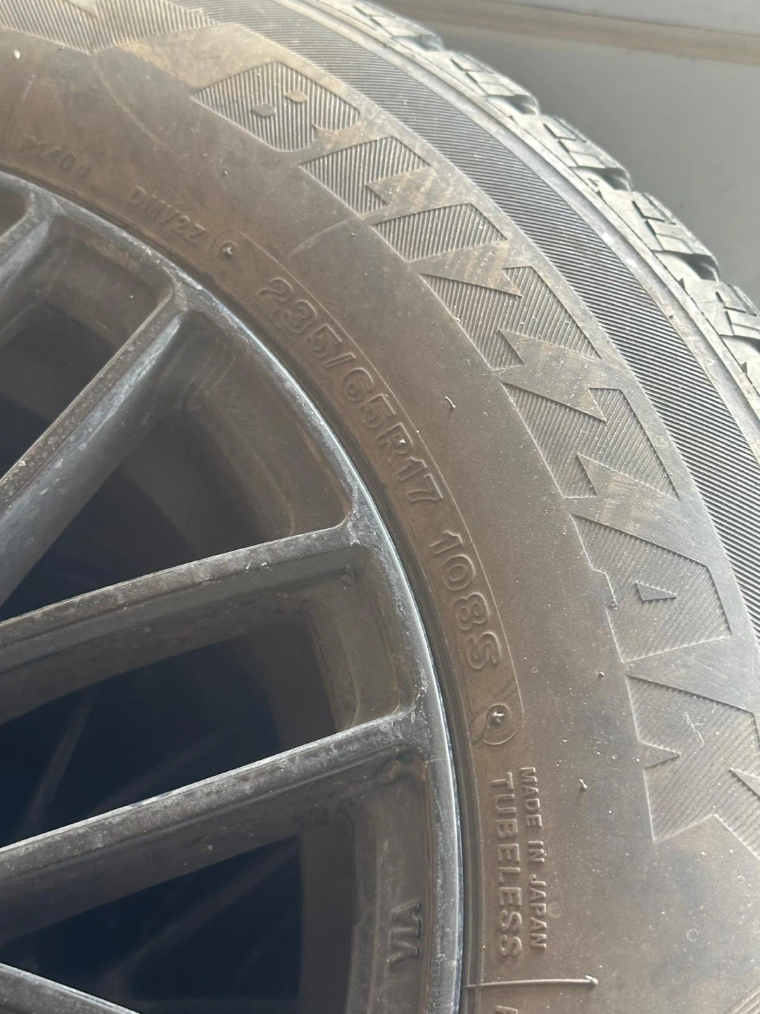 235/65R17 Studless Winter Tires (Set of 4) - photo 2