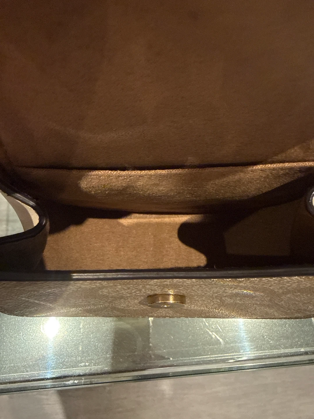 Coach Signature Canvas Mini Bag with Gold Chain - photo 3
