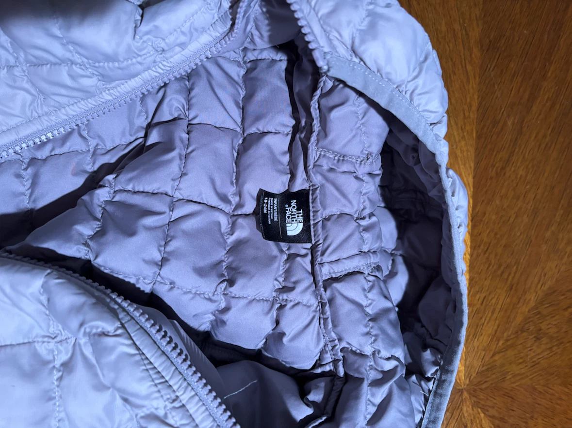 The North Face Gray Puffer Jacket