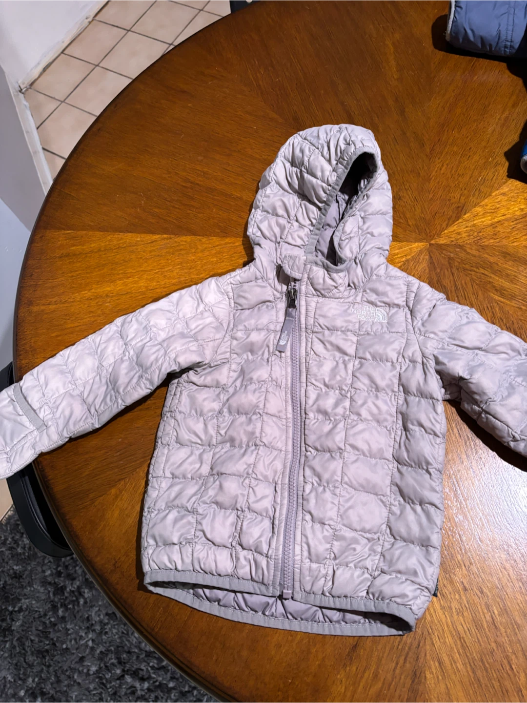 The North Face Gray Puffer Jacket - photo 3
