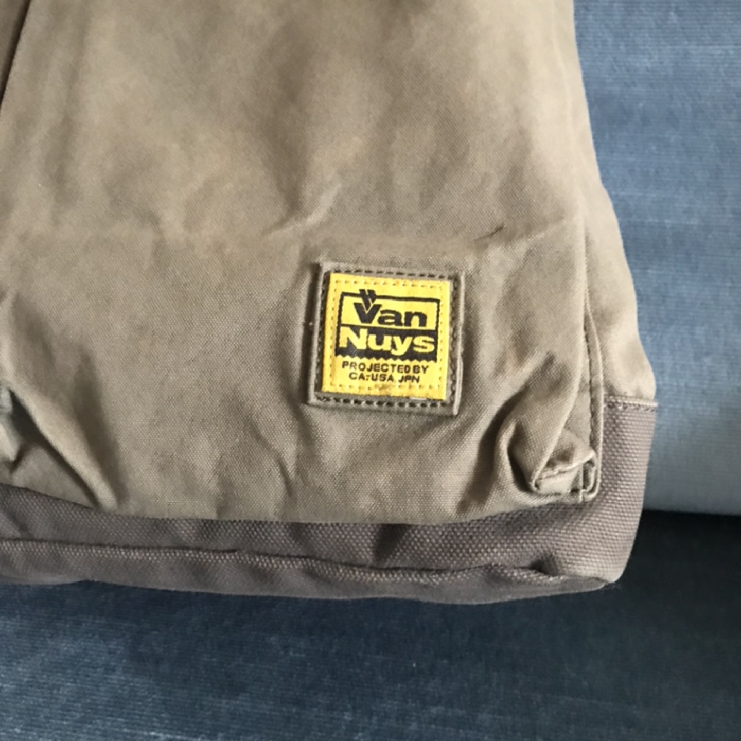 Military Tote/Sling Canvas Bag - Brand: Van Nuys/Japan - photo 2