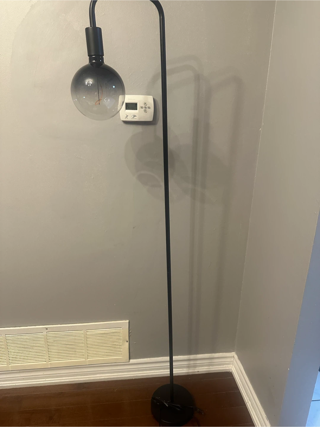 Brand new Black Floor Lamp with Oversized G150 LED Bulb - photo 5