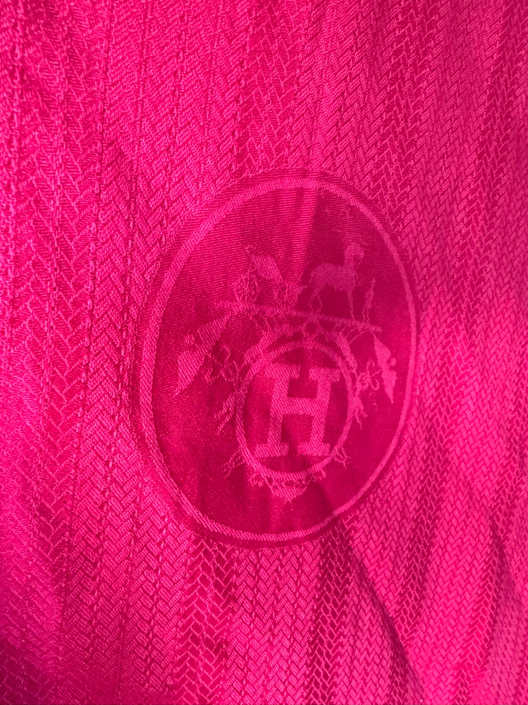 Authentic Hermes Libris Stole