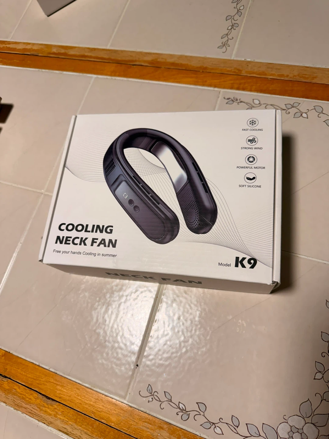 Generic Cooling Neck Fan K9 - White
