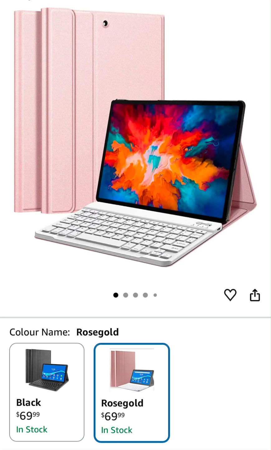 Keyboard Case for Lenovo Tab P11 Plus & P11 2020 - photo 5